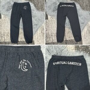Spiritual Gangster Youth You Are The Cosmos Black Joggers Celestial Size 10Y USA